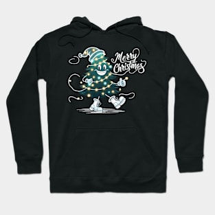 Festive Cartoon Delights: Elevate Your Holidays with Cheerful Animation and Whimsical Characters! Hoodie